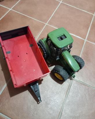bruder trattore e rimorchio 