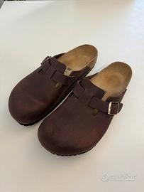 Birkenstock Boston - 46 - in pelle marrone