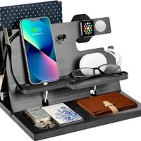 Compleanno Docking Station in legno per Smartphone