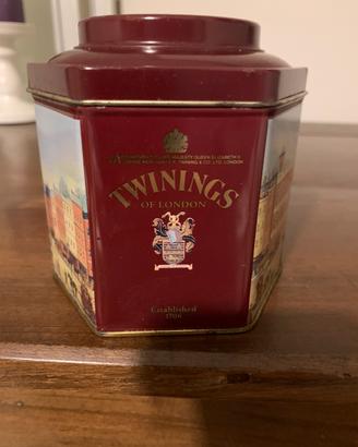 Scatola di latta Twinings