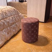 Pouf rosa antico 