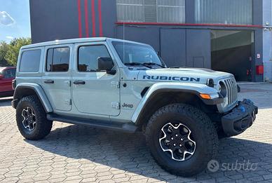 JEEP Wrangler 2.0 PHEV ATX 4xe Rubicon TETTO ELE