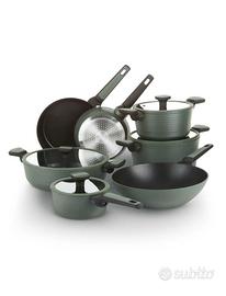 Batteria pentole  11 pezzi Corredo Kasanova
