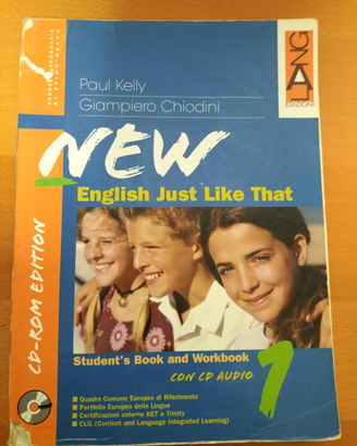 Libro "New English Just Like That 1"
