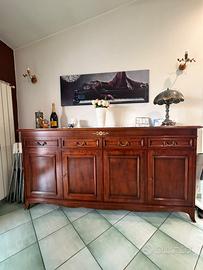 Grande credenza in legno 4 ante – Stile classico