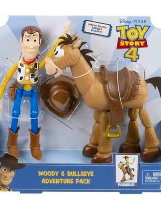 Woody bullseye adventure pack toy story 4 quattro