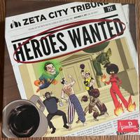 Gioco da tavolo da collezione Heroes Wanted