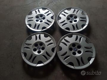 COPRICERCHI-PZ.4-ORIGINALI FIAT-DA 15-5 FORI-FOTO