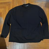 maglietta longsleeve nera