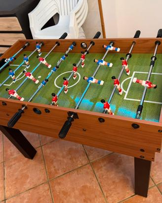 Calcetto balilla + tavolo multigioco