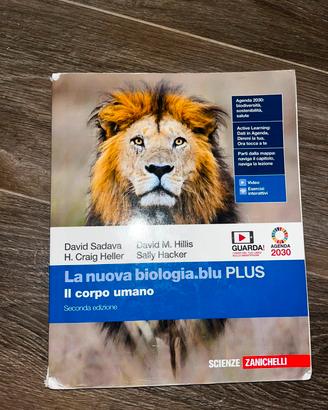 libri Superiori La nuova Biologia. blu Zanichelli 