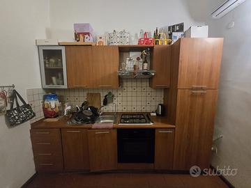 Cucina lineare 287 cm con elettrodomestici - Già s