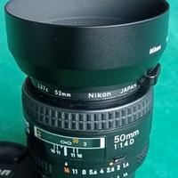 Eccellente Nikon AF-D Nikkor 50mm/f1.4