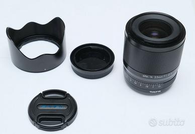 Tokina 33 1.4 Fuji X