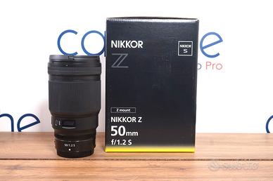 Nikon Z 50mm f/1.2 S (Garanzia nital FINO AL 2029)