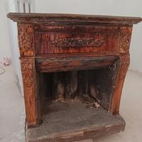 antica stufa Castellamonte modello Franklin