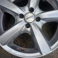 4 cerchi in lega Dezent