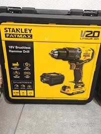 trapano avvitatore Stanley motore brushless 
