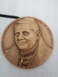 Medaglia commemorativa del Papa