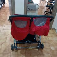 passeggino gemellare 