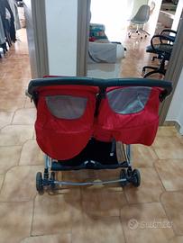 passeggino gemellare 