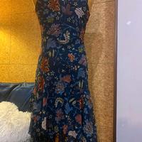 abito elegante blu da donna