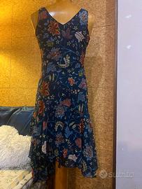 abito elegante blu da donna