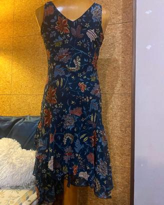 abito elegante blu da donna