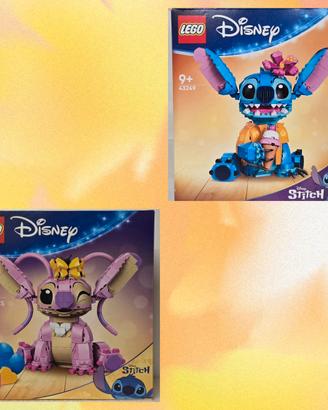 Coppia Lego Stich e Angel Disney