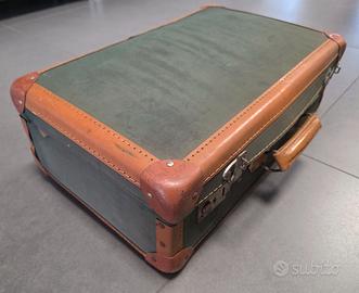 Valigia vintage anni 50 in cartone pressato
