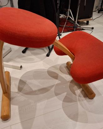 Sedia ergonomica in legno