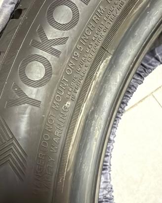 YOKOHAMA Gomme termiche come nuove Made in Japan