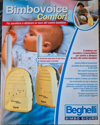 Baby Monitor Beghelli Bimbovoice Comfort, nuovo