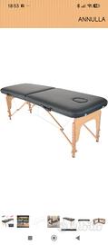Lettino massaggi legno