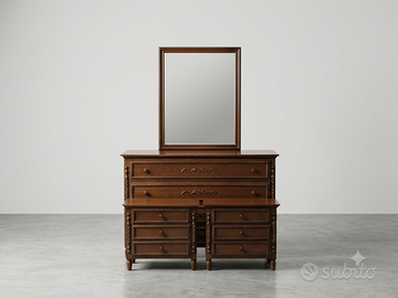 trittico con specchio