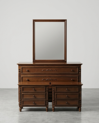 trittico con specchio