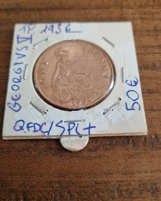 One Penny 1936 SPL+con OMAGGIO!