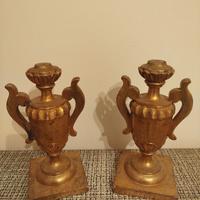 Coppia porta palme urne da altare XIX SEC.