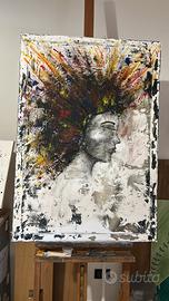 Quadro tecnica mista 70x100