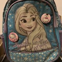Trolley zaino bambina Elsa Frozen asilo scuola