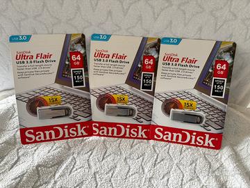 Pen drive - Flash drive -Memoria USB - 3.0 - 64 gb