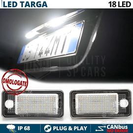 Placche targa LED canbus Audi A3 A4 A5 A6 A8 Q7