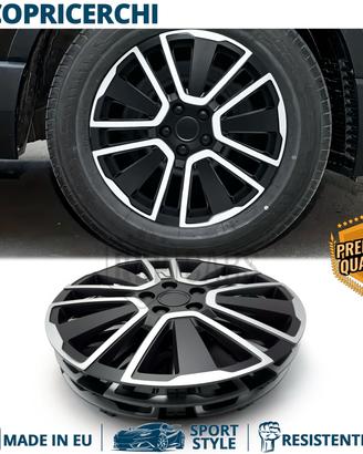 4 Copricerchi per RENAULT 13'' Pollici 15 Razze