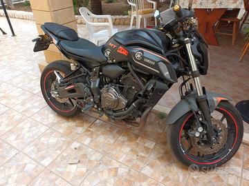 Moto Yamaha MT-07 ottobre 2018