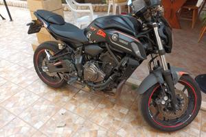 Moto Yamaha MT-07 ottobre 2018