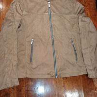 Giacca in pelle scamosciata Zara