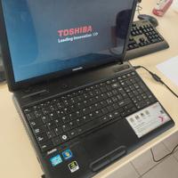 PC Notebook Toshiba processore i5 con 8Gb RAM e