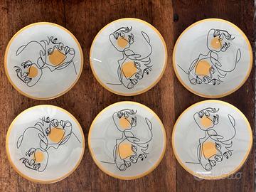 6 piattini per pane / antipasti