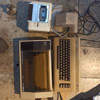 c64 commdore 64 + floppy + stampante + lettore