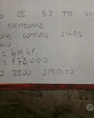 Motore compl senza pompa gasolio pajero 05 3.2 td